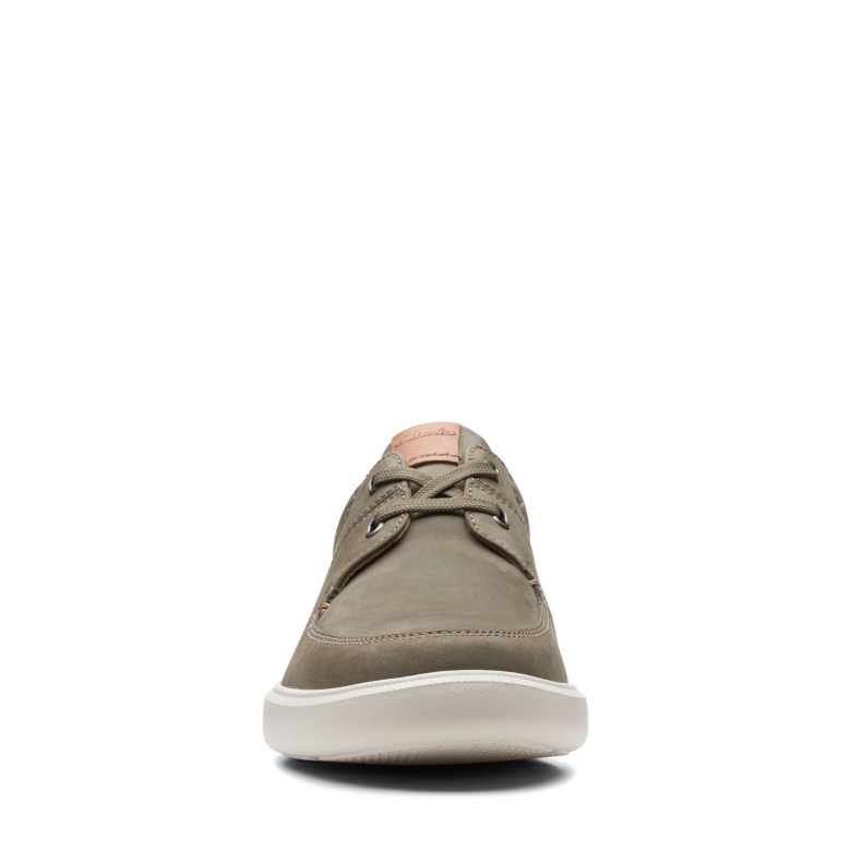 Olive Nubuk Clarks Cambro Spitze