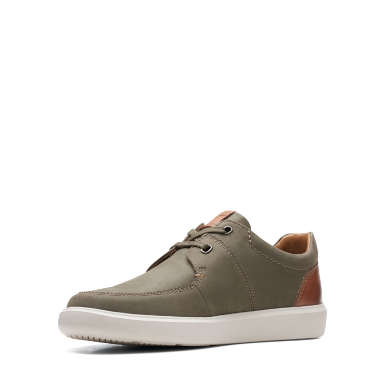 Olive Nubuk Clarks Cambro Spitze