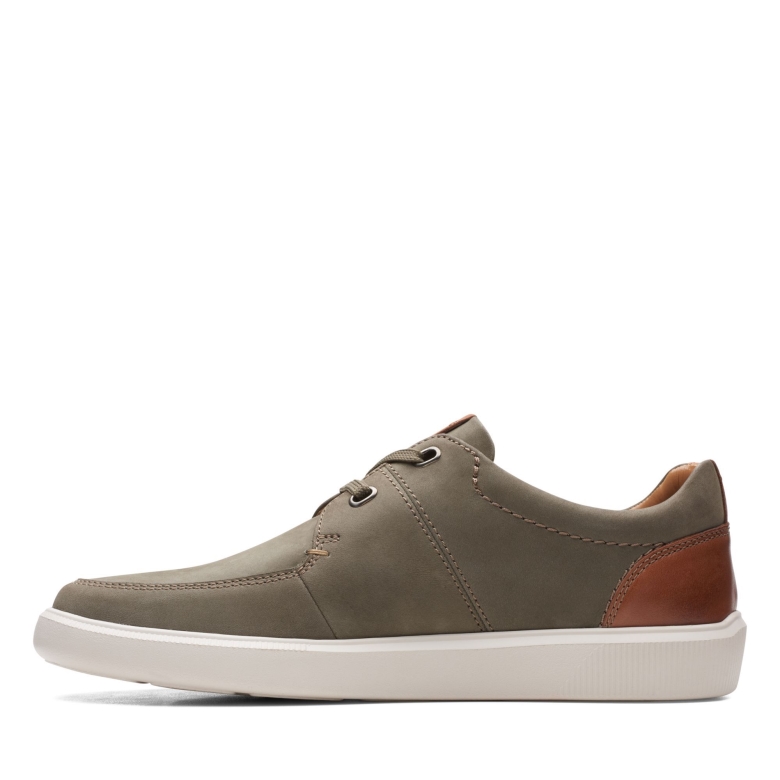 Olive Nubuk Clarks Cambro Spitze
