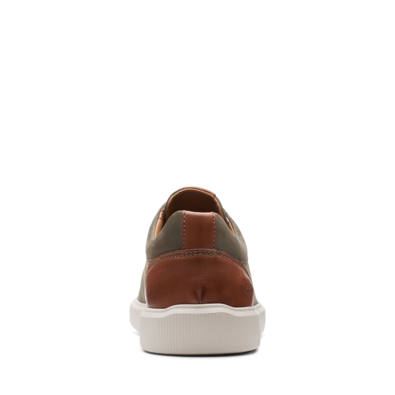 Olive Nubuk Clarks Cambro Spitze