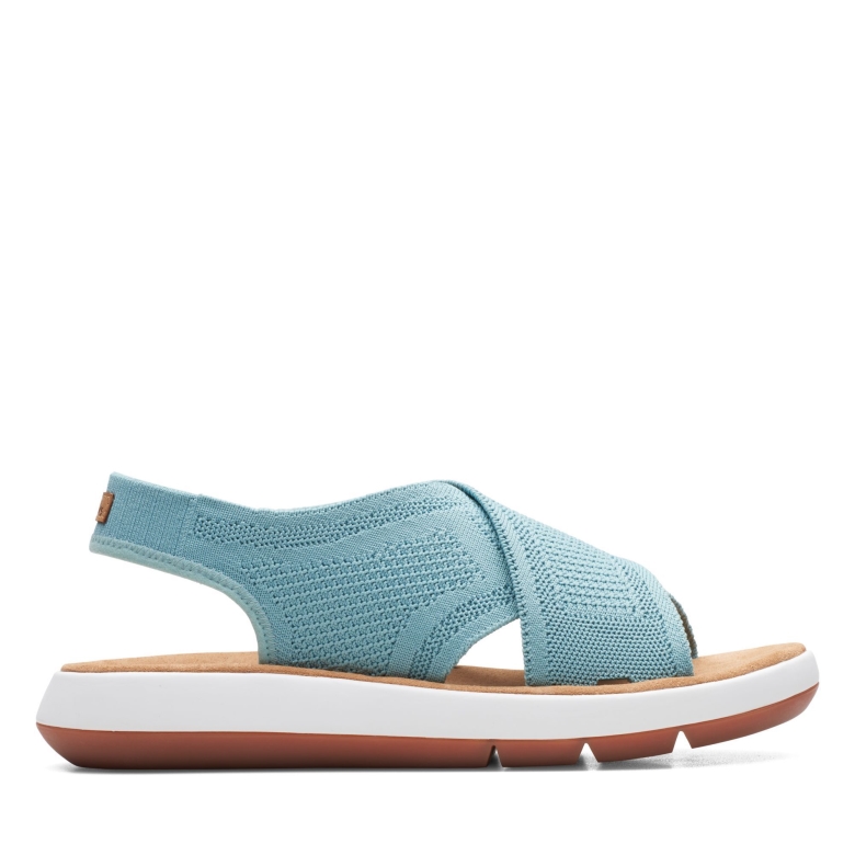 Jemsa Dash Clarks Türkis Gestrickt