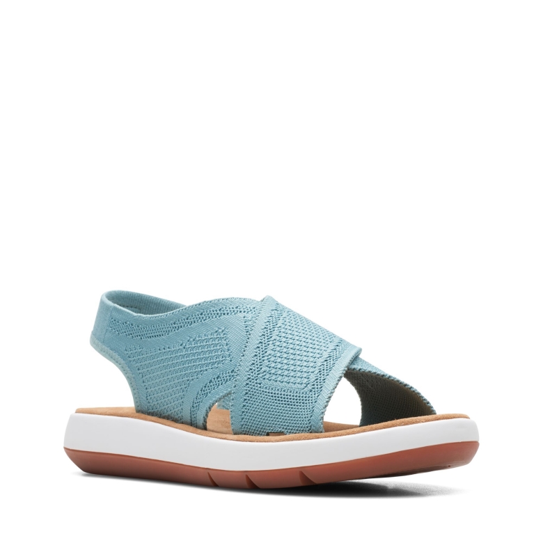 Jemsa Dash Clarks Türkis Gestrickt