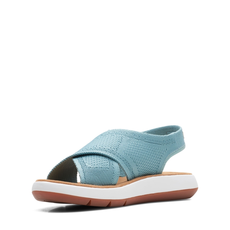 Jemsa Dash Clarks Türkis Gestrickt