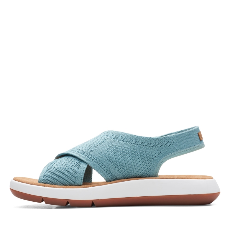 Jemsa Dash Clarks Türkis Gestrickt