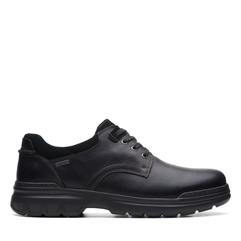 Rockie 2 Lo Gtx Clarks Schwarzes Leder
