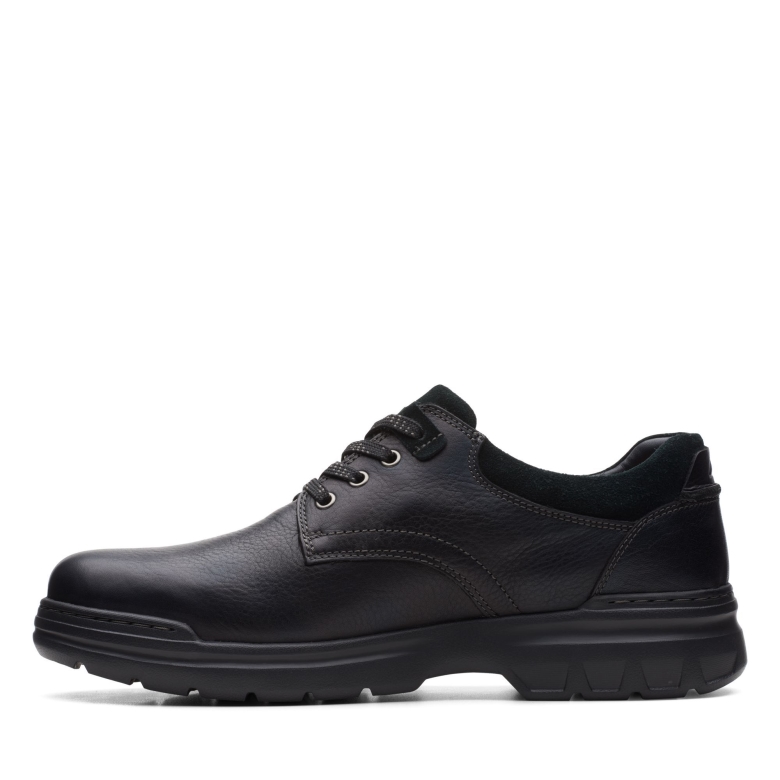 Rockie 2 Lo Gtx Clarks Schwarzes Leder