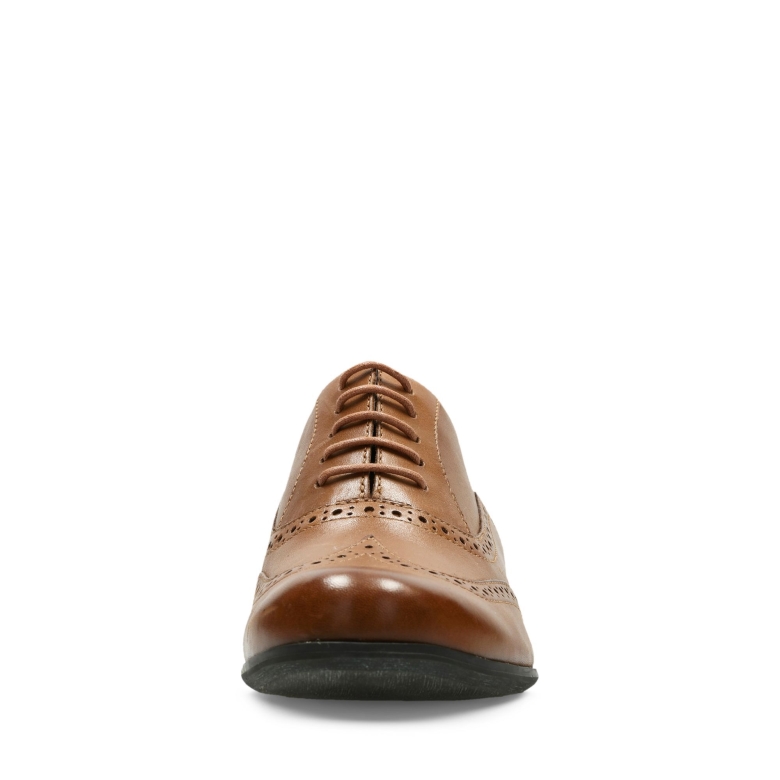 Dunkelbraunes Leder Clarks Hamble Oak