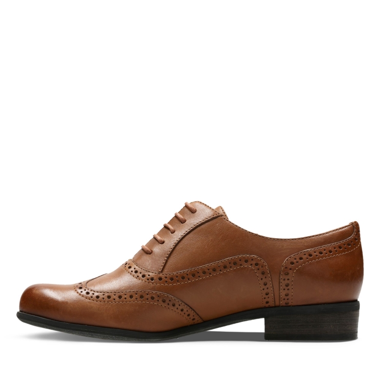 Dunkelbraunes Leder Clarks Hamble Oak