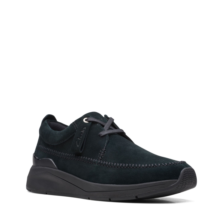 Coast Liteweave Black Sde Clarks