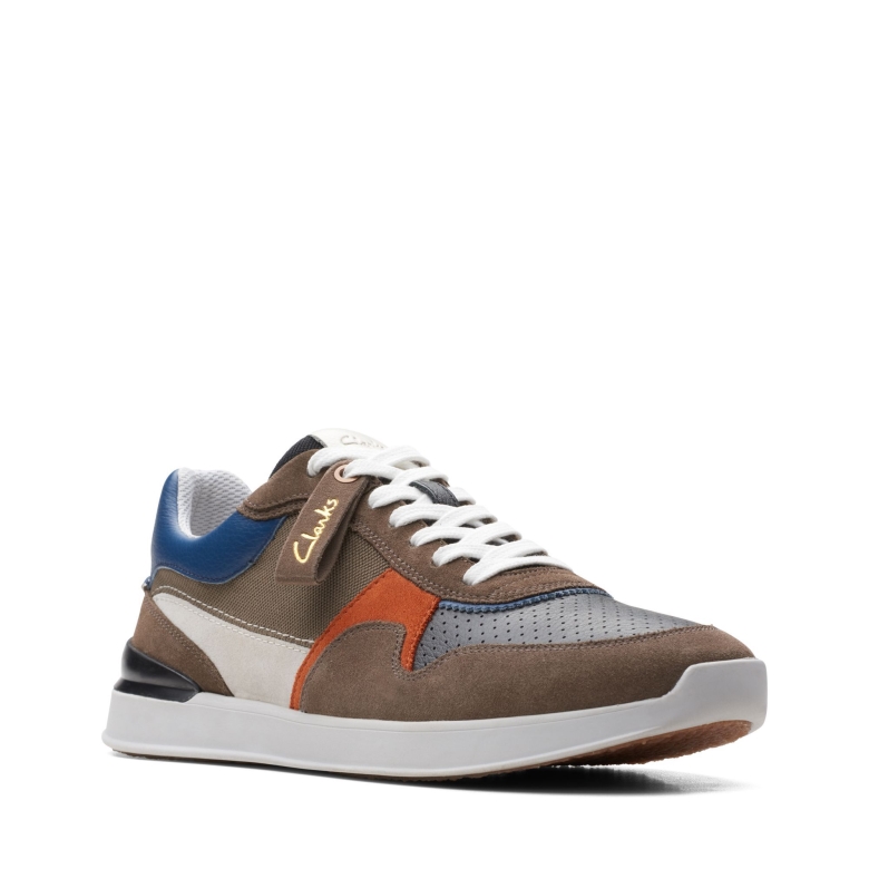 Dunkelgrauer Kombi Clarks Race Lite Tor