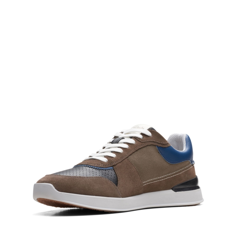 Dunkelgrauer Kombi Clarks Race Lite Tor