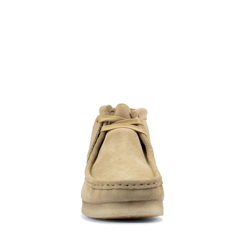 Clarks Wallabee-stiefel Aus Ahorn-wildleder