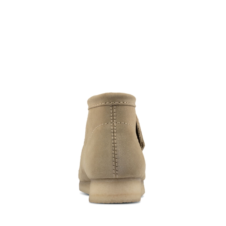 Clarks Wallabee-stiefel Aus Ahorn-wildleder