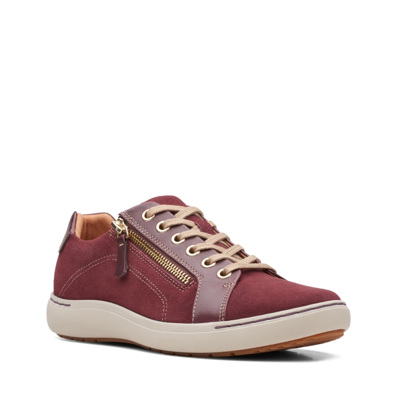 Nalle Spitze Bordeaux Clarks