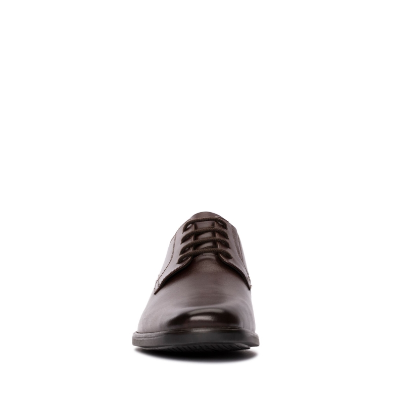 Howard Walk Clarks Dunkelbraunes Lea