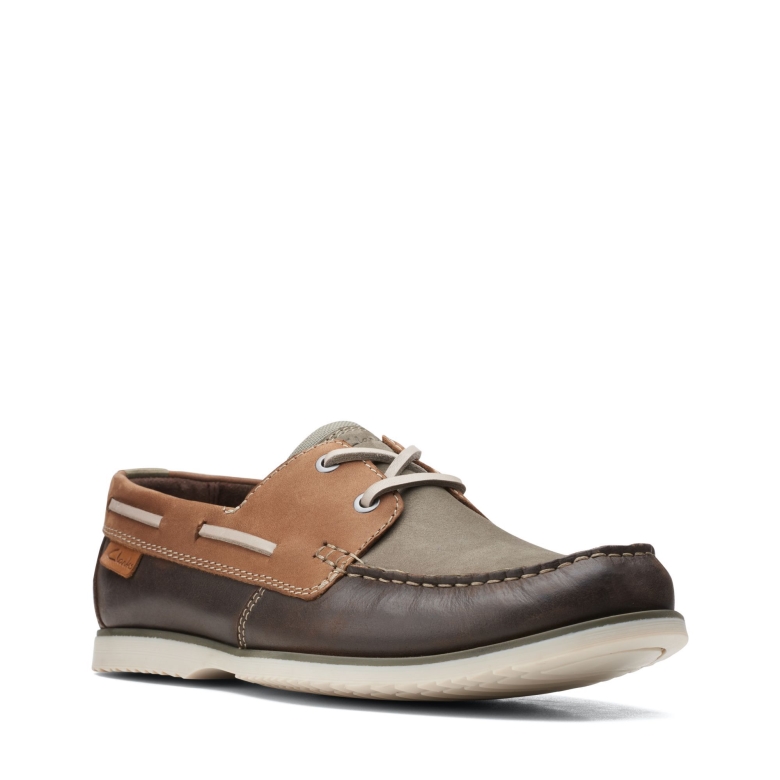 Dunkelbraune Noonan Lace Clarks
