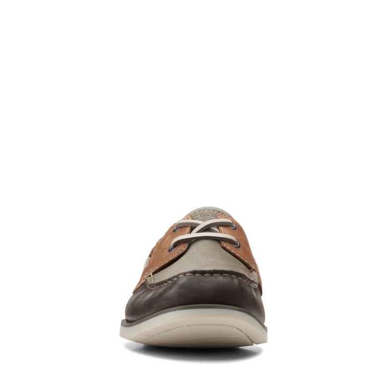Dunkelbraune Noonan Lace Clarks