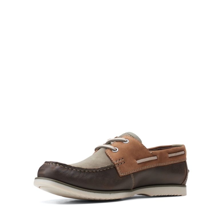 Dunkelbraune Noonan Lace Clarks