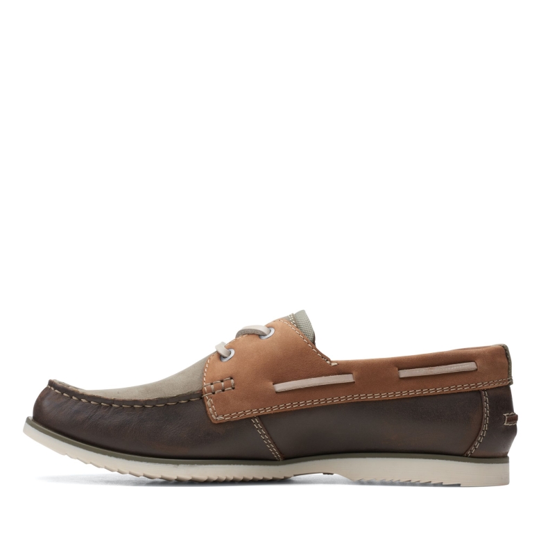 Dunkelbraune Noonan Lace Clarks