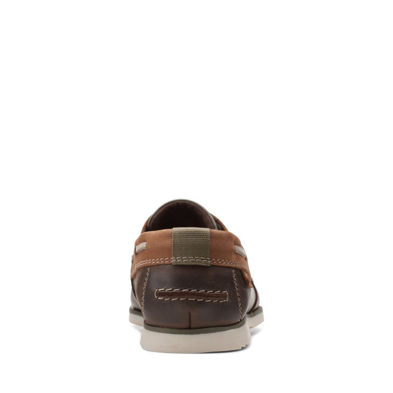 Dunkelbraune Noonan Lace Clarks