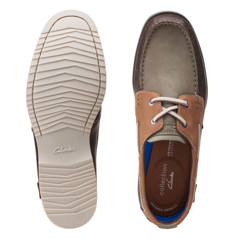 Dunkelbraune Noonan Lace Clarks