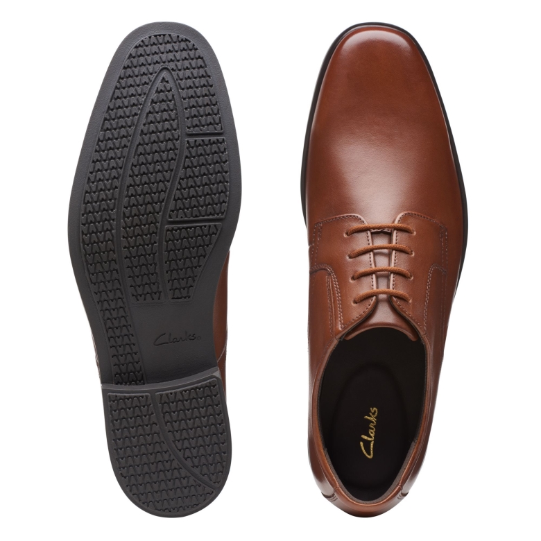 Howard Walk Clarks Dunkelbraunes Leder