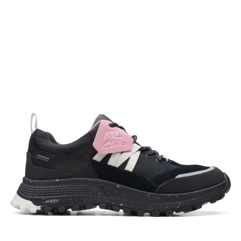 Schwarz Kombi Clarks Atl Trek Path Gtx