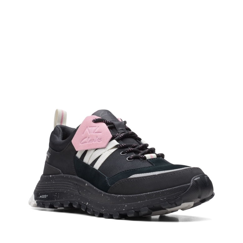 Schwarz Kombi Clarks Atl Trek Path Gtx