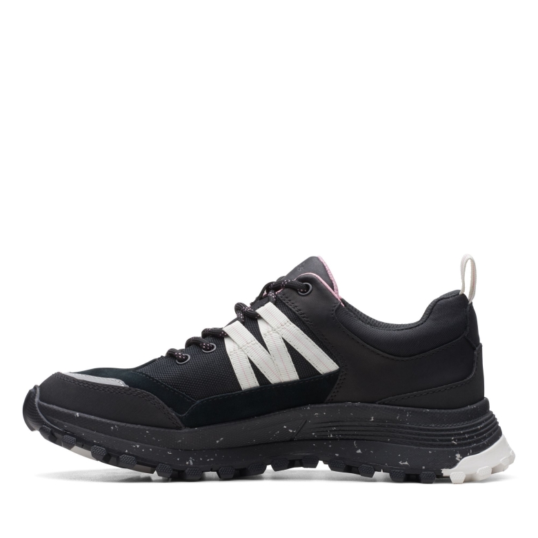 Schwarz Kombi Clarks Atl Trek Path Gtx