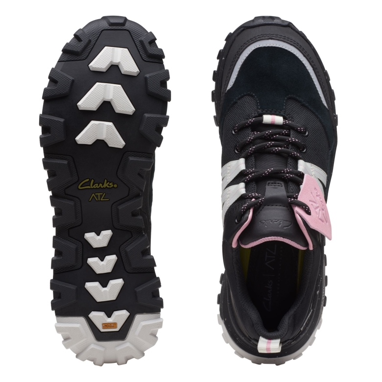 Schwarz Kombi Clarks Atl Trek Path Gtx