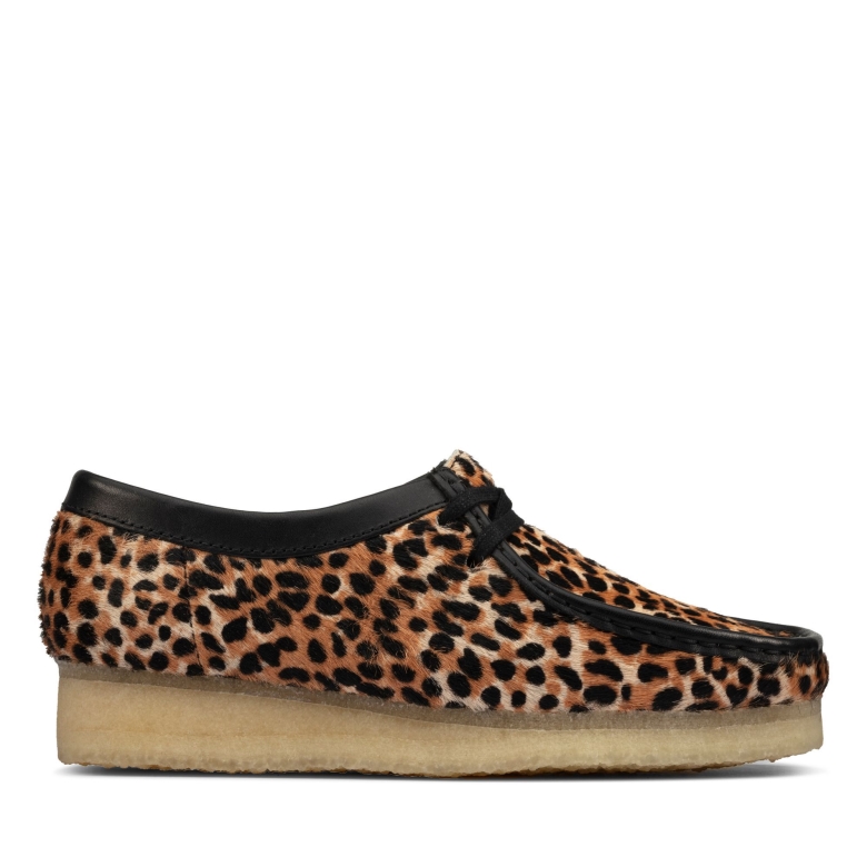 Clarks Wallabee Mit Leopardenmuster