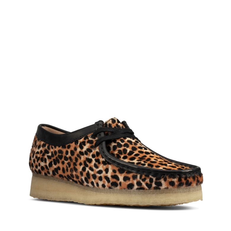 Clarks Wallabee Mit Leopardenmuster