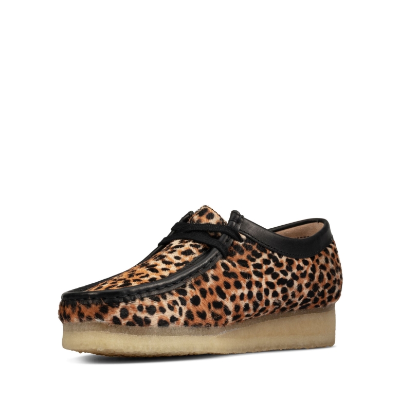Clarks Wallabee Mit Leopardenmuster