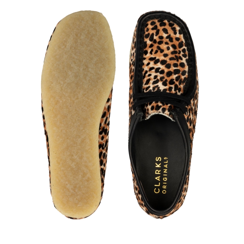 Clarks Wallabee Mit Leopardenmuster