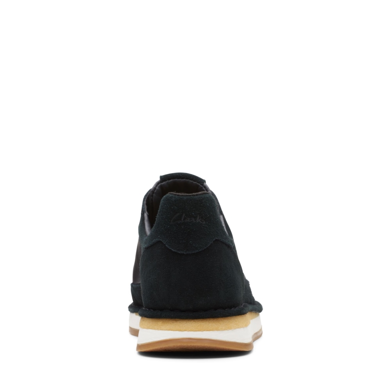 Schwarze Kombi Clarks Craft Run Spitze