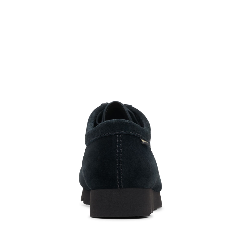 Clarks Wallabee Gtx Schwarzes Wildleder