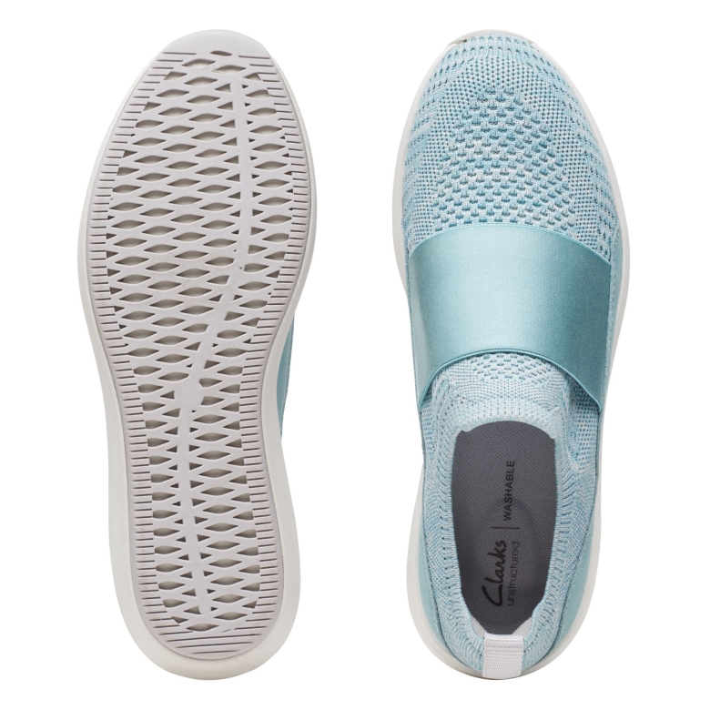Un Rio Strick Clarks Türkis Strick