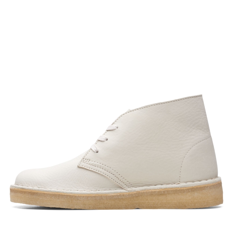 Weiß Nubuk Clarks Wüstenkohle