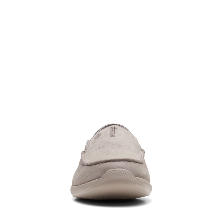 Clarks Overstep Hellgrauer Noppen