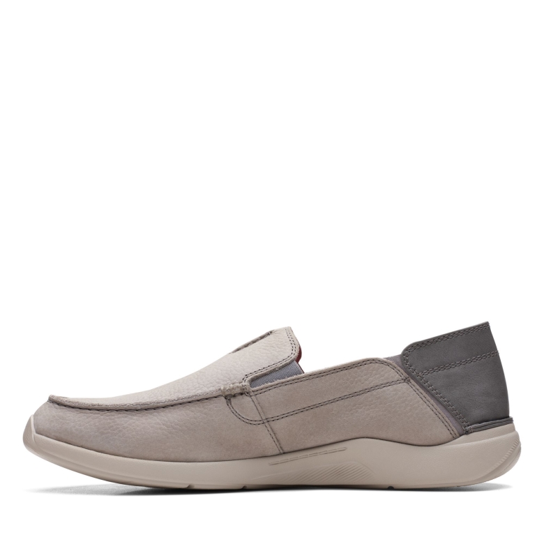 Clarks Overstep Hellgrauer Noppen