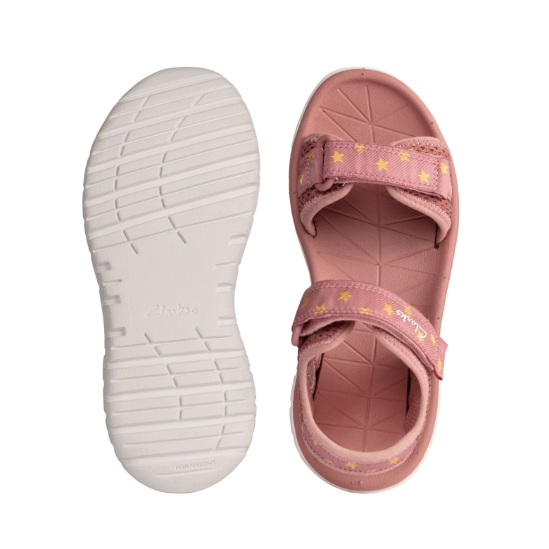 Surfen Flut K Clarks Staubiges Rosa
