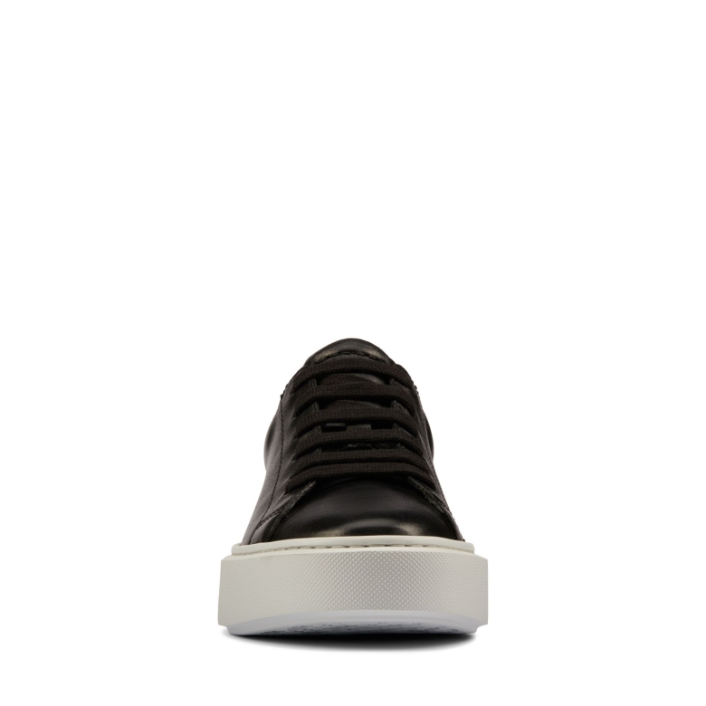 Hero Lite Lace Clarks Schwarzes Leder