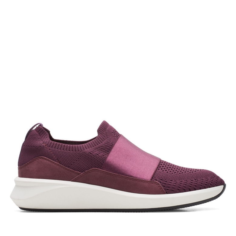 Ein Lila Strick Clarks River