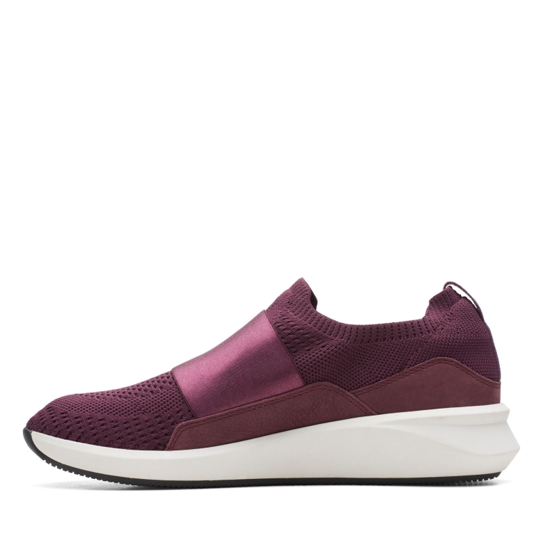 Ein Lila Strick Clarks River
