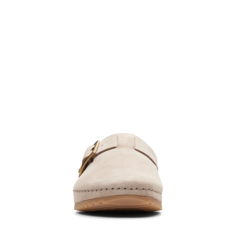 Clarks Brookleigh Mule Sand Wildleder