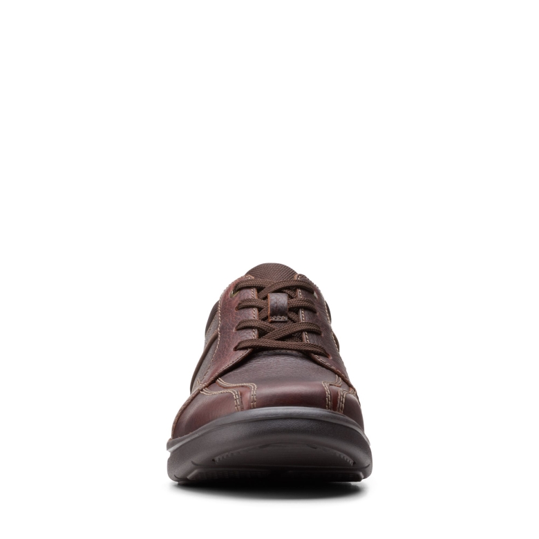 Bradley Walk Clarks Brown Tumb
