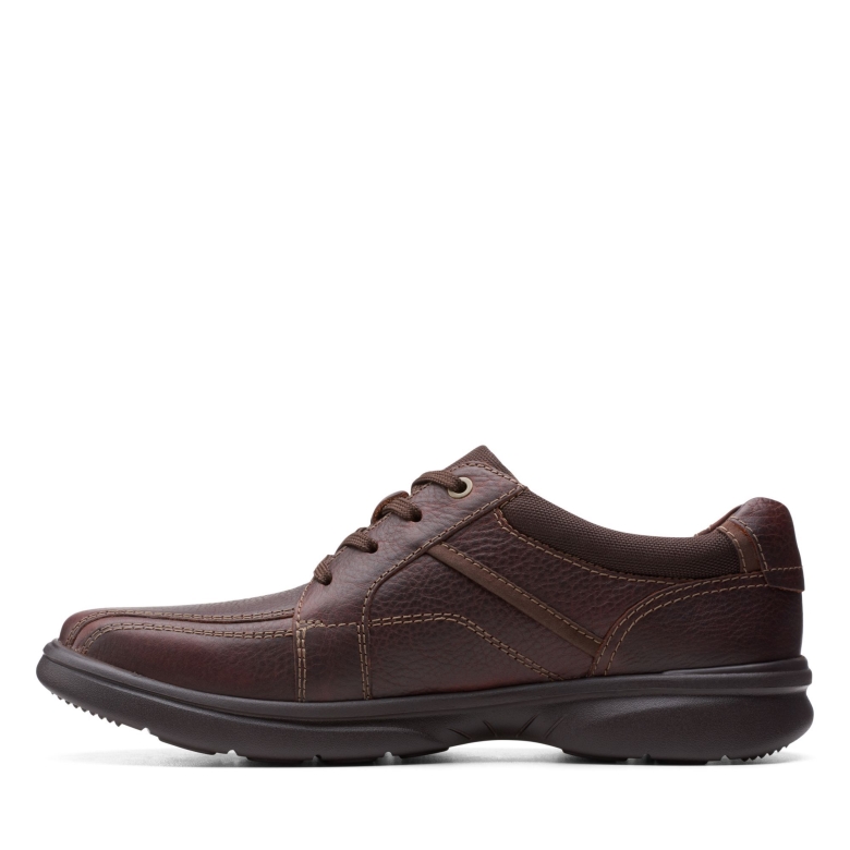 Bradley Walk Clarks Brown Tumb
