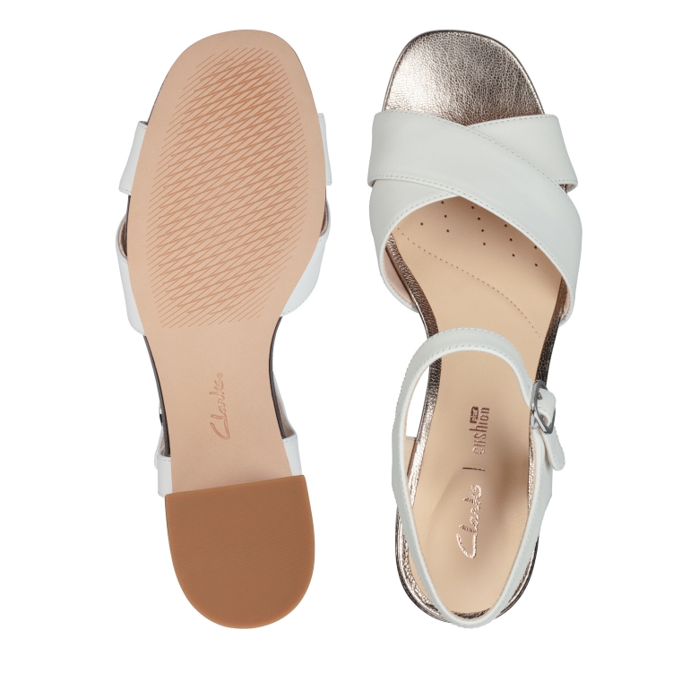 Sheer35 Riemen Clarks Weiß