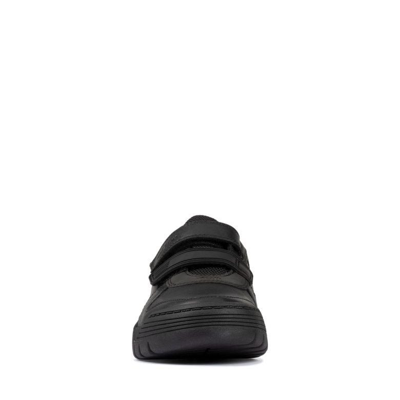 Clarks Scooter Speed K Schwarzes Leder