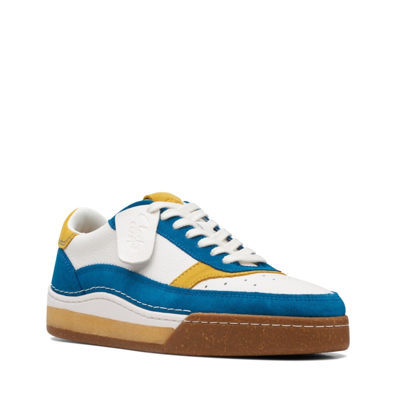 Craftcourtlace Clarks Teal Combi